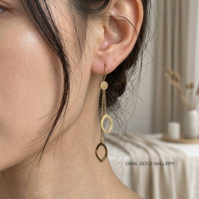 گوشواره آویز اشک