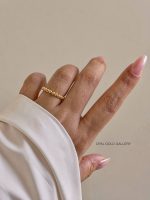 حلقه البرنادو سالیا زرد - Image 2
