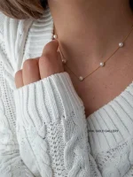 گردنبند و دستبند مروارید