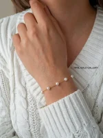 گردنبند و دستبند مروارید - Image 2